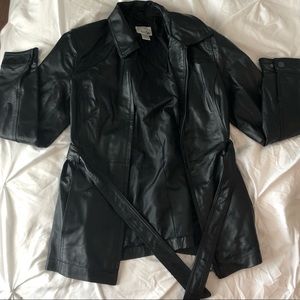 East 5th Faux Leather Jacket